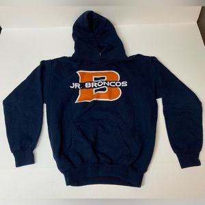 Kids J.R Broncos hoodie sweatshirt Size kids Medium
